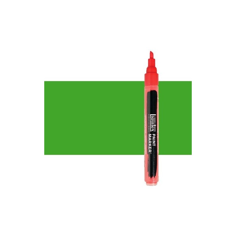 \nMaterial Bellas Artes - Pintura - Rotulador Liquitex Paint Marker color verde fluorescente (2 mm) | totenart.com