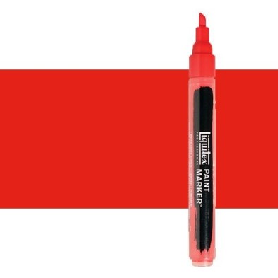\nMaterial Bellas Artes - Pintura - Rotulador Liquitex Paint Marker color rojo fluorescente (2 mm) | totenart.com