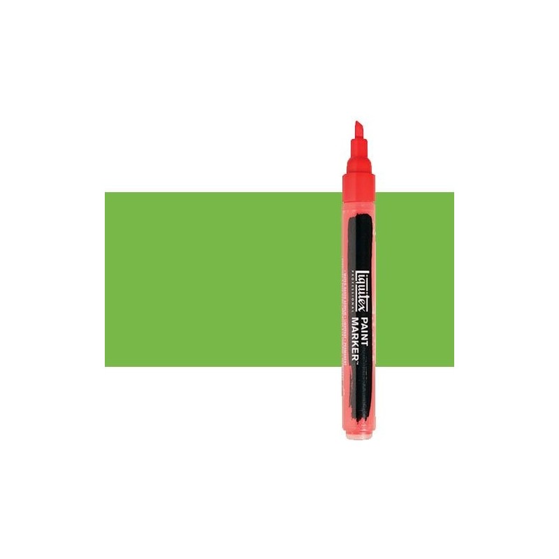 \nMaterial Bellas Artes - Pintura - Rotulador Liquitex Paint Marker color Verde Lima Vivo (2 mm) | totenart.com
