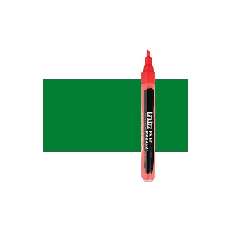 \nMaterial Bellas Artes - Pintura - Rotulador Liquitex Paint Marker color Verde Esmeralda (2 mm) | totenart.com