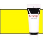 Material Bellas Artes - Pintura - Acrílico Fevicryl color amarillo primario (200 ml) | totenart.com