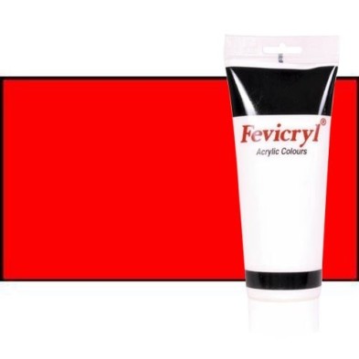 Material Bellas Artes - Pintura - Acrílico Fevicryl color rojo cadmio (200 ml) | totenart.com