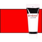 Material Bellas Artes - Pintura - Acrílico Fevicryl color rojo cadmio (200 ml) | totenart.com
