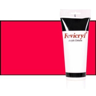 Material Bellas Artes - Pintura - Acrílico Fevicryl color carmín (200 ml) | totenart.com