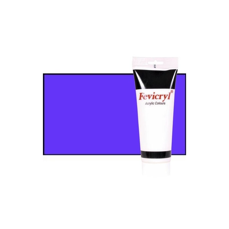 Material Bellas Artes - Pintura - Acrílico Fevicryl color violeta cobalto (200 ml) | totenart.com