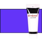 Material Bellas Artes - Pintura - Acrílico Fevicryl color violeta cobalto (200 ml) | totenart.com