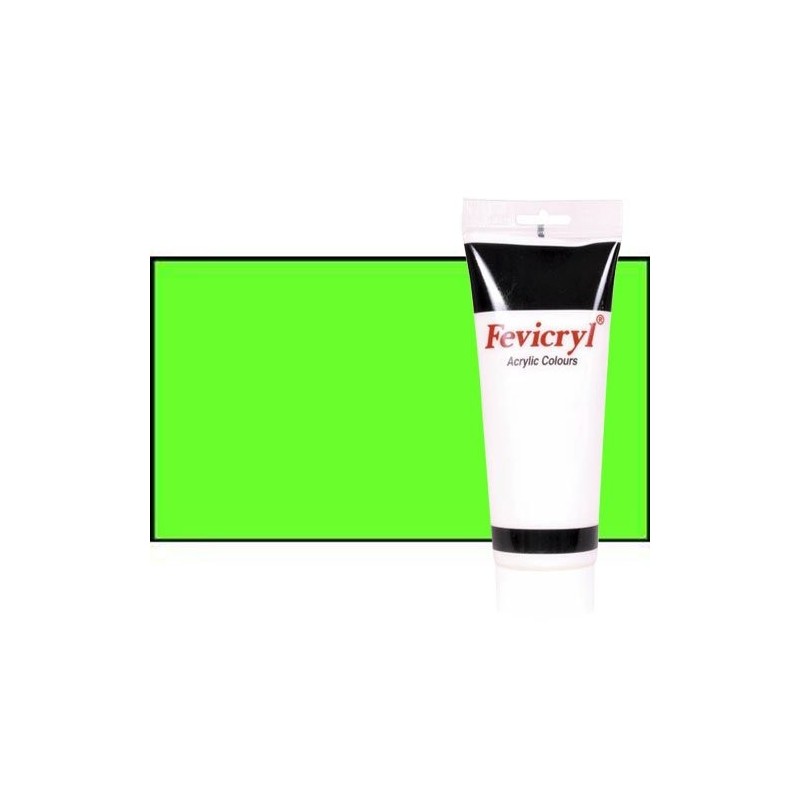 Material Bellas Artes - Pintura - Acrílico Fevicryl color verde cadmio (200 ml) | totenart.com