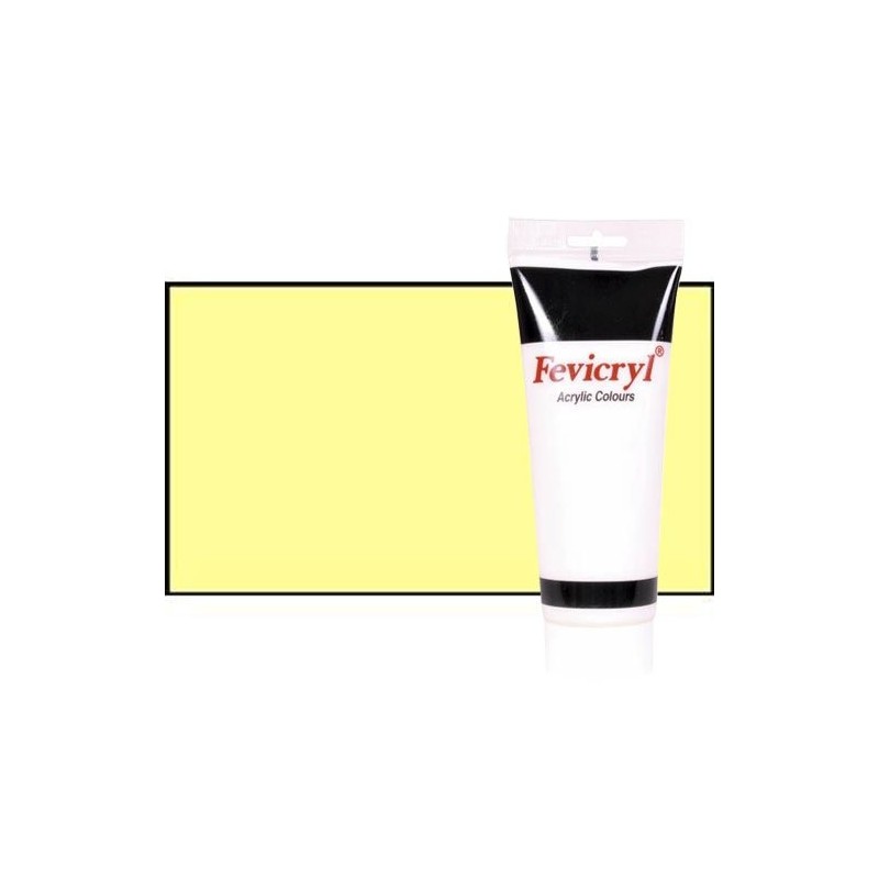 Material Bellas Artes - Pintura - Acrílico Fevicryl color amarillo Nápoles (200 ml) | totenart.com