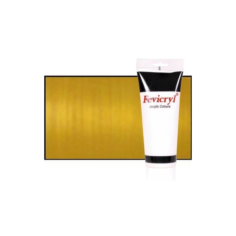 Material Bellas Artes - Pintura - Acrílico Fevicryl color oro (200 ml) | totenart.com
