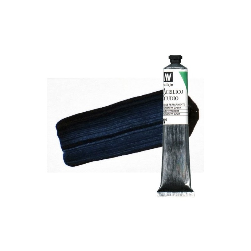 Material Bellas Artes - Pintura - Acrílico Vallejo Studio color gris Payne (58 ml) | totenart.com