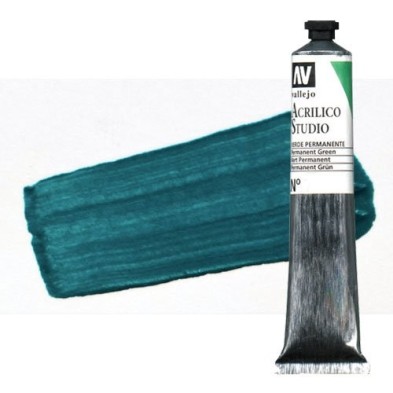 Material Bellas Artes - Pintura - Acrílico Vallejo Studio color turquesa ftalocianina (58 ml) | totenart.com
