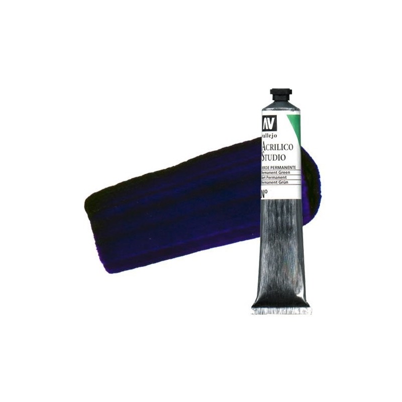 Material Bellas Artes - Pintura - Acrílico Vallejo Studio color violeta de dioxacina (58 ml) | totenart.com