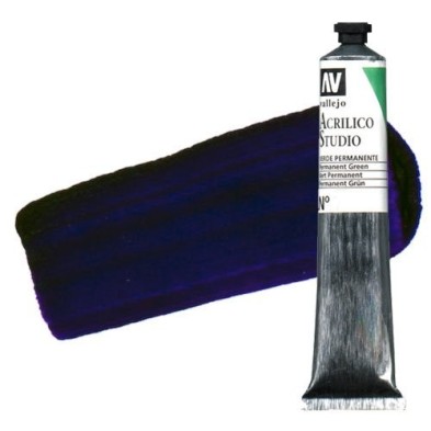 Material Bellas Artes - Pintura - Acrílico Vallejo Studio color violeta de dioxacina (58 ml) | totenart.com