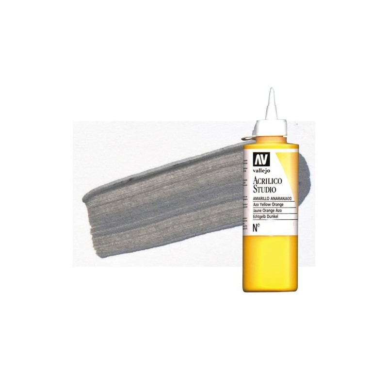 Material Bellas Artes - Pintura - Acrílico Vallejo Studio color gris medio (200 ml) | totenart.com