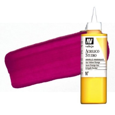 Material Bellas Artes - Pintura - Acrílico Vallejo Studio color magenta (200 ml) | totenart.com