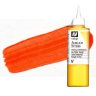 Material Bellas Artes - Pintura - Acrílico Vallejo Studio color rojo fluorescente (200 ml) | totenart.com