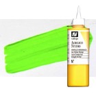 Material Bellas Artes - Pintura - Acrílico Vallejo Studio color verde fluorescente (200 ml) | totenart.com