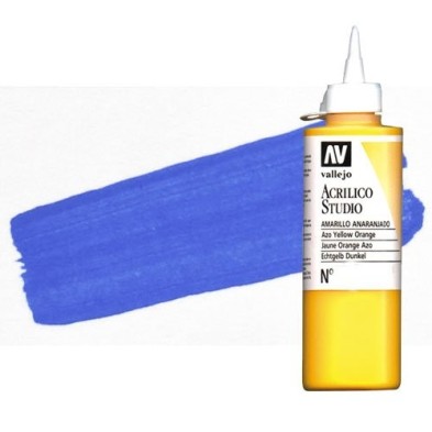 Material Bellas Artes - Pintura - Acrílico Vallejo Studio color azul lapislázuli (200 ml) | totenart.com