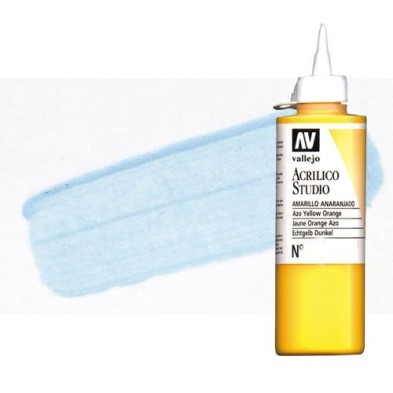 Material Bellas Artes - Pintura - Acrílico Vallejo Studio color azul pálido ftalocianina (200 ml) | totenart.com