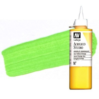 Material Bellas Artes - Pintura - Acrílico Vallejo Studio color verde claro (200 ml) | totenart.com