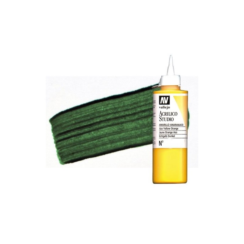 Material Bellas Artes - Pintura - Acrílico Vallejo Studio color verde ftalocianina (200 ml) | totenart.com