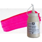 Material Bellas Artes - Pintura - Acrílico Vallejo Studio color rojo rosa fluorescente (500 ml) | totenart.com