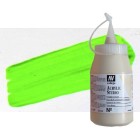Material Bellas Artes - Pintura - Acrílico Vallejo Studio color verde fluorescente (500 ml) | totenart.com