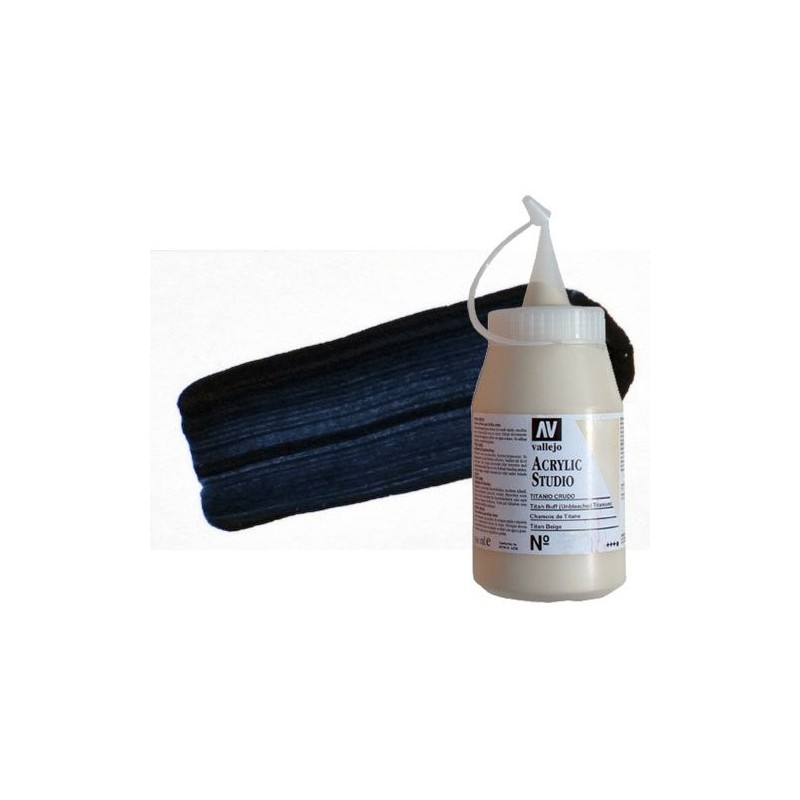 Material Bellas Artes - Pintura - Acrílico Vallejo Studio color gris Payne (500 ml) | totenart.com