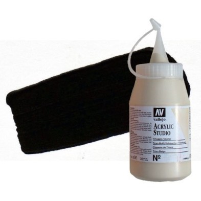 Material Bellas Artes - Pintura - Acrílico Vallejo Studio color pardo Van Dyck (500 ml) | totenart.com