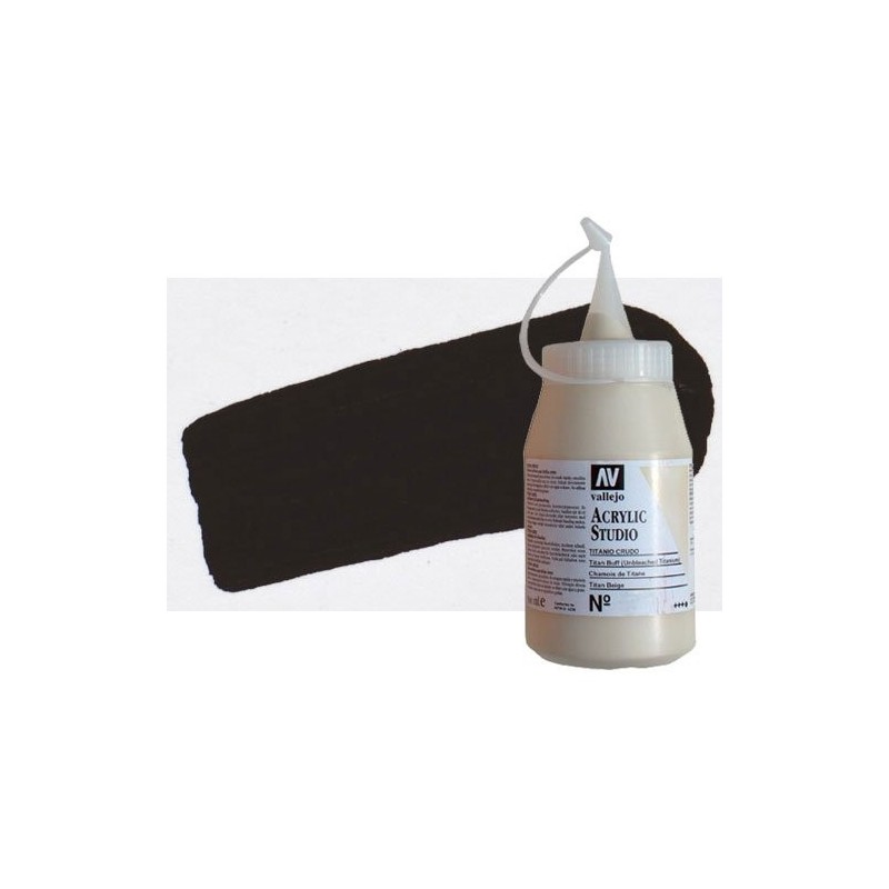 Material Bellas Artes - Pintura - Acrílico Vallejo Studio color sombra tostada (500 ml) | totenart.com