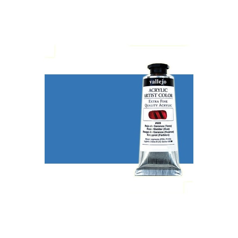 Material Bellas Artes - Pintura - Acrílico Vallejo Artist color azul cobalto cerúleo (60 ml) | totenart.com