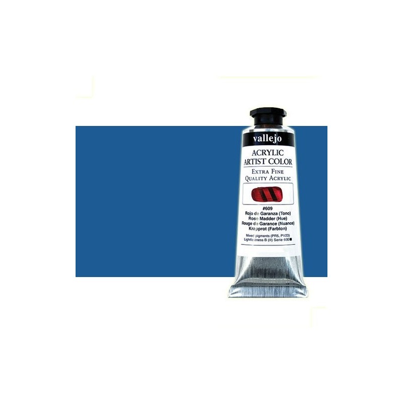 Material Bellas Artes - Pintura - Acrílico Vallejo Artist color azul cobalto cromo (60 ml) | totenart.com