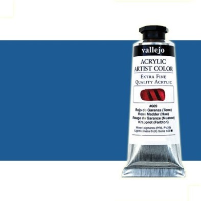 Material Bellas Artes - Pintura - Acrílico Vallejo Artist color azul cobalto cromo (60 ml) | totenart.com