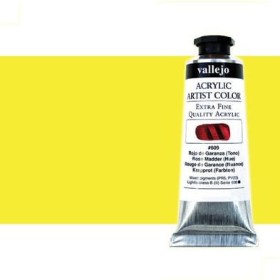 Material Bellas Artes - Pintura - Acrílico Vallejo Artist color cadmio amarillo limón (60 ml) | totenart.com