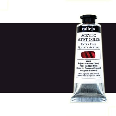 Material Bellas Artes - Pintura - Acrílico Vallejo Artist color negro carbón (60 ml) | totenart.com