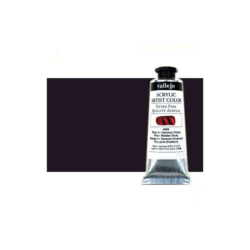 Material Bellas Artes - Pintura - Acrílico Vallejo Artist color negro de Marte (60 ml) | totenart.com