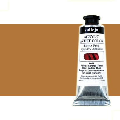Material Bellas Artes - Pintura - Acrílico Vallejo Artist color ocre amarillo (60 ml) | totenart.com