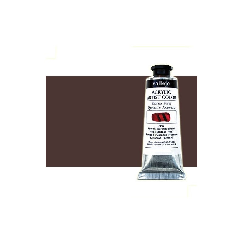 Material Bellas Artes - Pintura - Acrílico Vallejo Artist color pardo Van Dyck (60 ml) | totenart.com