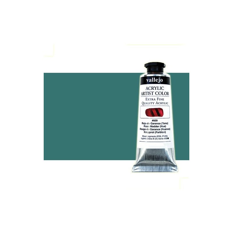 Material Bellas Artes - Pintura - Acrílico Vallejo Artist color turquesa de cobalto (60 ml) | totenart.com