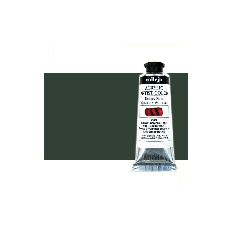 Material Bellas Artes - Pintura - Acrílico Vallejo Artist color turquesa de ftalocianina (60 ml) | totenart.com