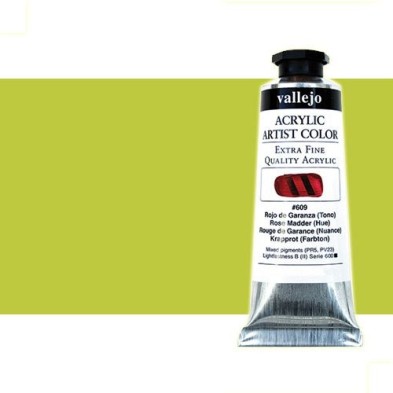 Material Bellas Artes - Pintura - Acrílico Vallejo Artist color verde cadmio (60 ml) | totenart.com