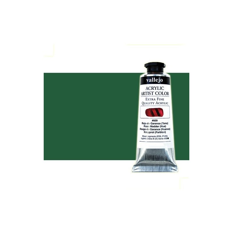 Material Bellas Artes - Pintura - Acrílico Vallejo Artist color verde ftalocianina (60 ml) | totenart.com