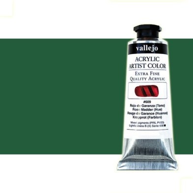 Material Bellas Artes - Pintura - Acrílico Vallejo Artist color verde ftalocianina (60 ml) | totenart.com