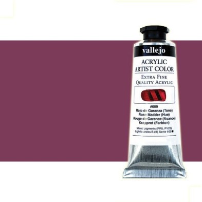Material Bellas Artes - Pintura - Acrílico Vallejo Artist color violeta de quinacridona (60 ml) | totenart.com