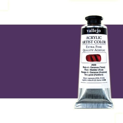 Material Bellas Artes - Pintura - Acrílico Vallejo Artist color violeta permanente (60 ml) | totenart.com