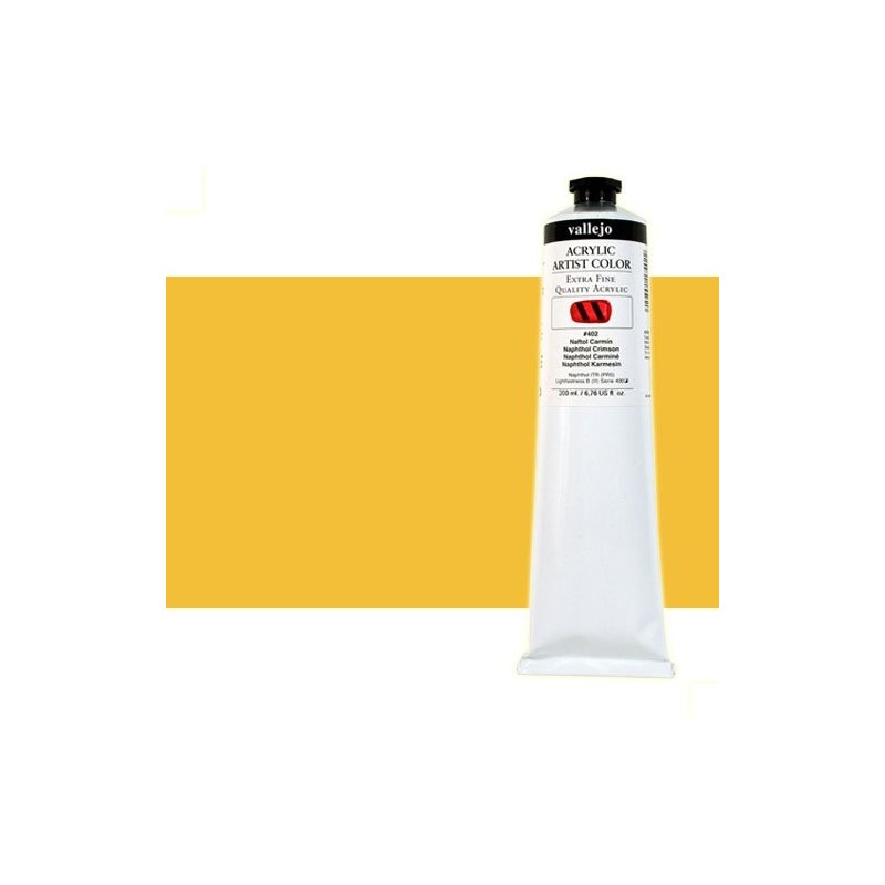 Material Bellas Artes - Pintura - Acrílico Vallejo Artist color amarillo de Nápoles tono (200 ml) | totenart.com