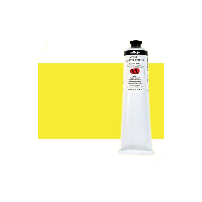 Material Bellas Artes - Pintura - Acrílico Vallejo Artist color cadmio amarillo limón (200 ml) | totenart.com