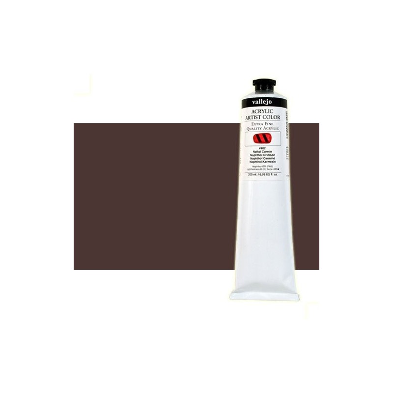Material Bellas Artes - Pintura - Acrílico Vallejo Artist color pardo Van Dyck (200 ml) | totenart.com