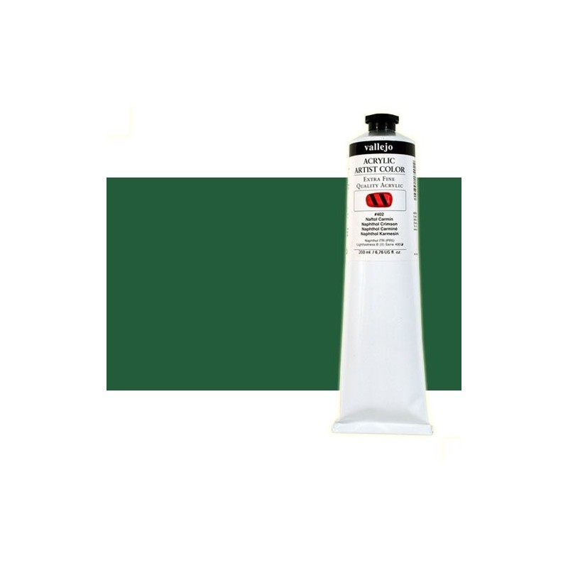 Material Bellas Artes - Pintura - Acrílico Vallejo Artist color verde ftalocianina (200 ml) | totenart.com