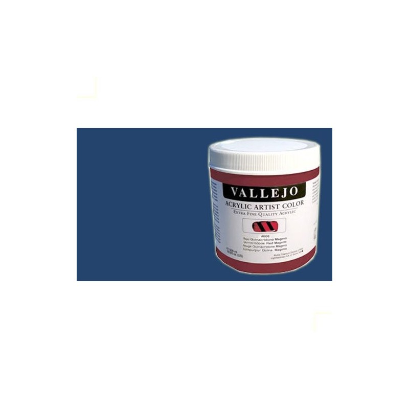 Material Bellas Artes - Pintura - Acrílico Vallejo Artist color azul antraquinona (500 ml) | totenart.com
